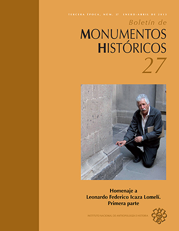 					View No. 27 (2013): Homenaje a Federico Icaza Lomelí. Primera Parte (Tercera Época)
				
