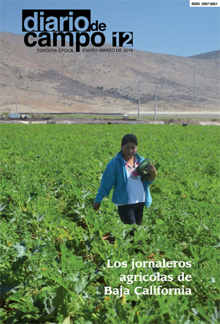 					View No. 12 (2015): Los jornaleros agrícolas de Baja California
				