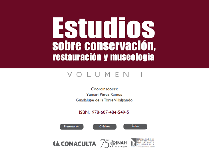 					Ver Vol. 1: Estudios sobre conservación, restauración y museología.
				
