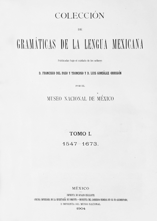 					Ver 1904: Primera época (1877-1903) Apéndices. Anales del Museo Nacional de México
				