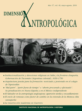 					View Vol. 49 (2010): Dimensión Antropológica
				