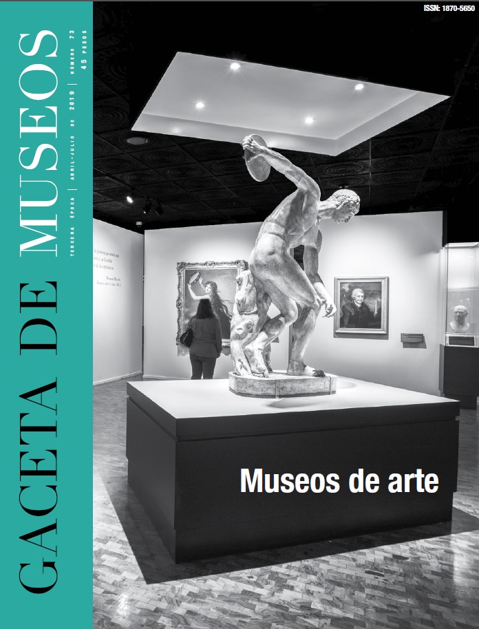					Ver Núm. 73 (2019): Museos de arte
				